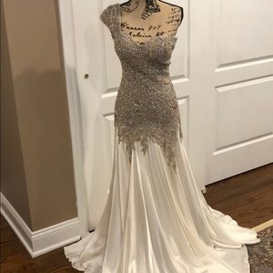Mac Duggal one of a kind gown